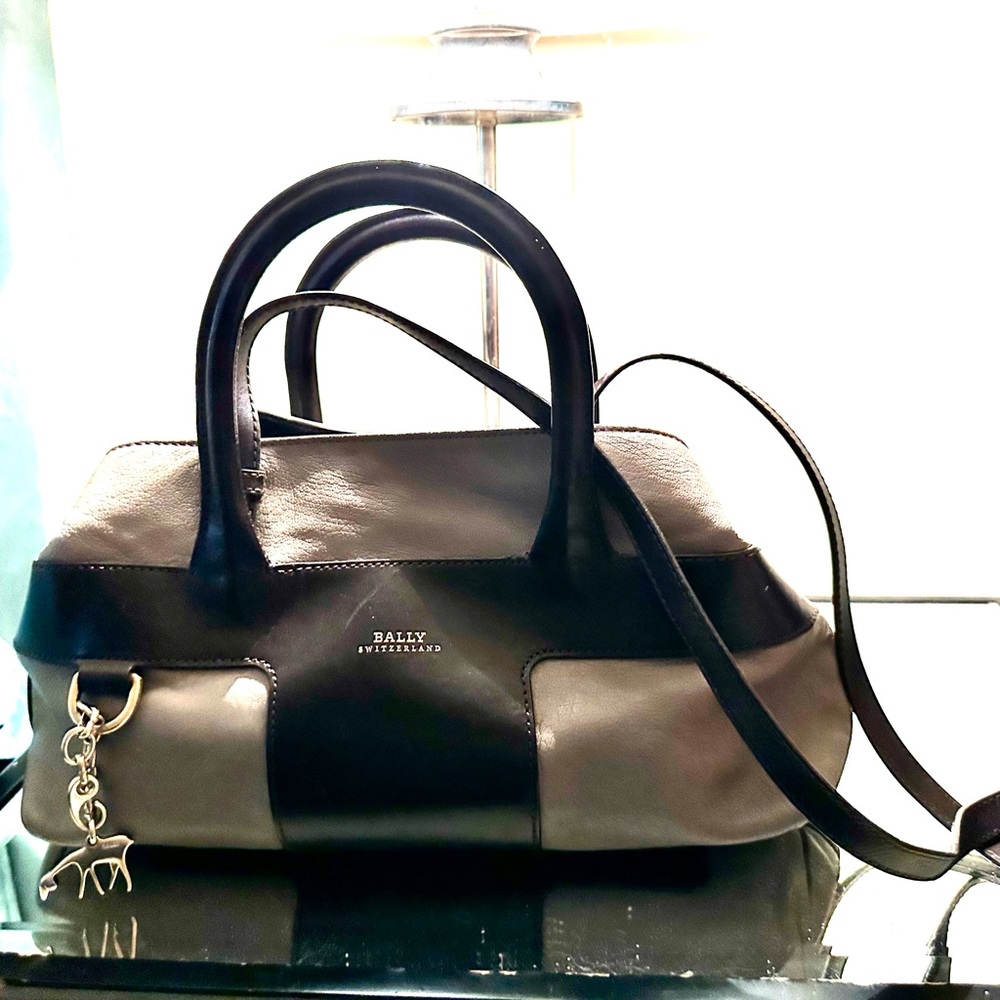 Gently used Bally cross body and hand held hand bag